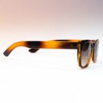 Minimal Square Daily Sunglasses Rich Tortoise Shell - Image 2