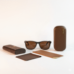 Minimal Square Daily Sunglasses Coffee Brown - Image 3