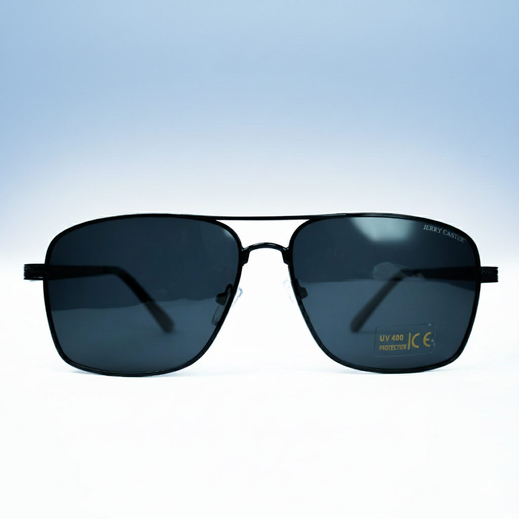 JerryCaster-2852-1-Cover Classic Shield Sunglasses - Image 1