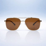 Retro Aviator Square Sunglasses