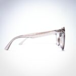 Premium Square Classic Sunglasses Crystal Clear - Image 3