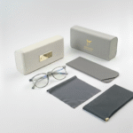 Premium Square Classic Sunglasses Crystal Clear - Image 4