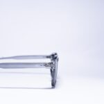 Compact Square Retro Sunglasses Cool Smoke - Image 3