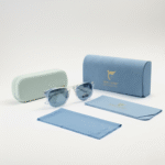 Compact Square Retro Sunglasses Cool Smoke - Image 4