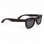 Bamboo Classic Polarized Midnight Black Sunglasses - Image 2