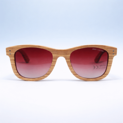 Zebra Wood Premium Polarized Sunglasses